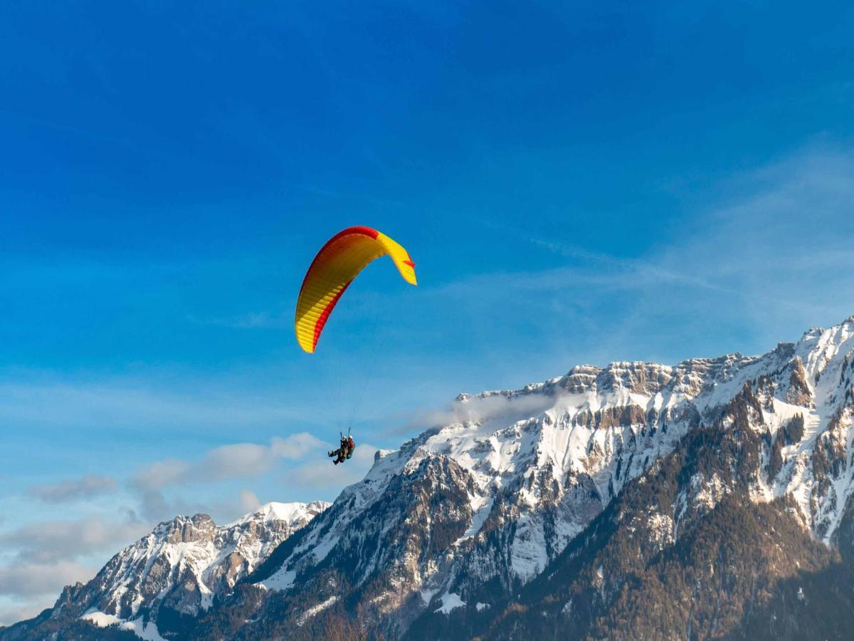 Barghasli Im Beo Als Basis Im Wintersportgebiet Appartement Gsteigwiler Buitenkant foto